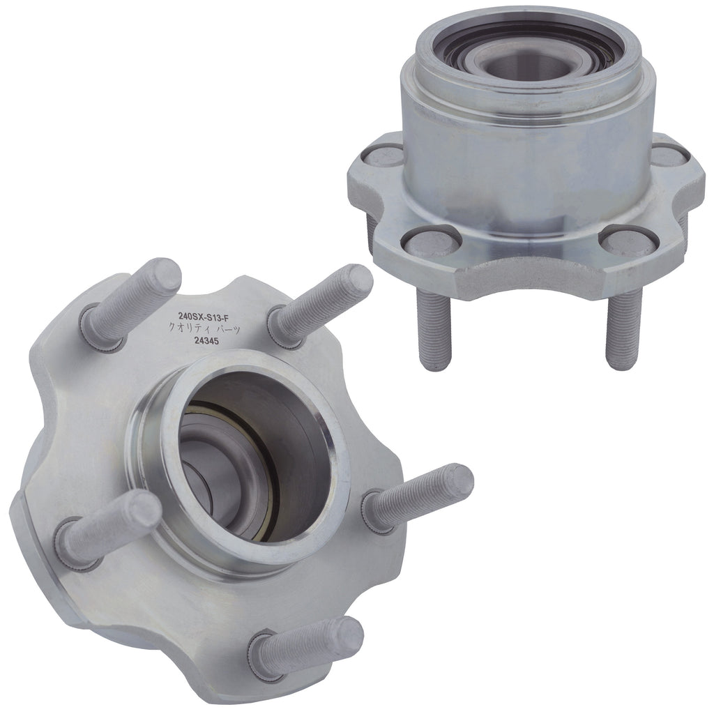 Nissan 240SX S13 Front Wheel Hub 5 Lug Conversion Kit (Pair)
